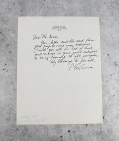 Salvador Luria Microbiologist Nobel Prize Letter