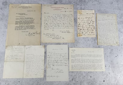 Collection of Assorted Letters by Scientists