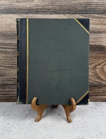 Victorian Botanist Herbarium Specimen Book