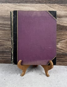 Victorian Botanist Herbarium Specimen Book