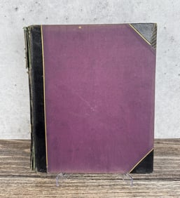 Victorian Botanist Herbarium Specimen Book