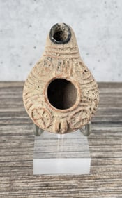 Ancient Roman Terracotta Oil Lamp