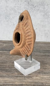 Ancient Roman Terracotta Oil Lamp