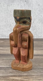 Resin Northwest Coast Tlingit Totem Pole