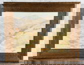 Carl Oscar Borg California Oil on Board Painting