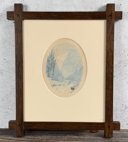 Carl Oscar Borg Yosemite National Park Painting