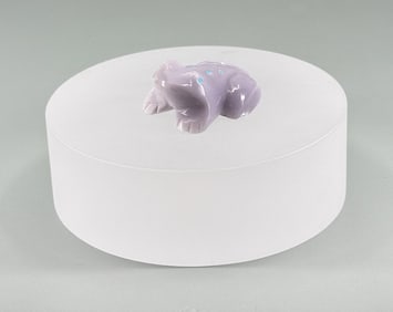 David Chavez Zuni Carved Frog Fetish