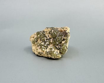 Demantoid Garnet Crystal Mineral Specimen