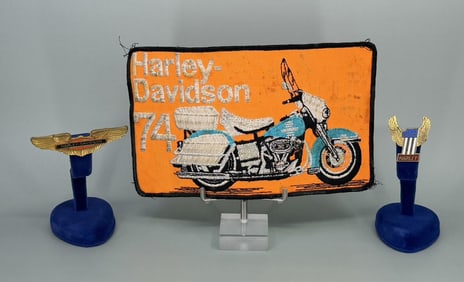 Harley Davidson Motorcycle Pins and Patch