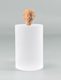 Ancient Roman Carved Marble Head