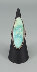 Navajo Sterling Silver Turquoise Ring