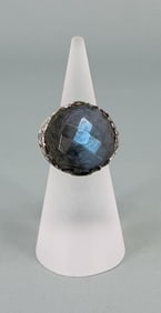 Sterling Silver Labradorite Ring