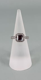 Bella Luce Sterling Silver Topaz Ring