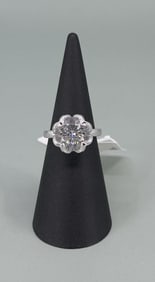 Bella Luce Sterling Silver CZ Ring