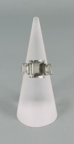 Bella Luce Sterling Silver CZ Ring