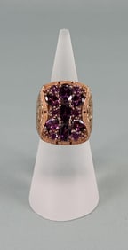 Bella Luce Sterling Silver Amethyst Ring