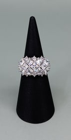 Bella Luce Sterling Silver CZ Ring