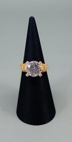 Bella Luce Sterling Silver CZ Ring