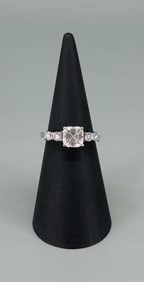 Bella Luce Sterling Silver CZ Ring