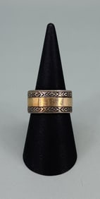 Rodney de Gruchy Two Tone Sterling Ring