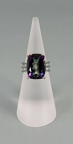 Bella Luce Sterling Silver Mystic Topaz Ring