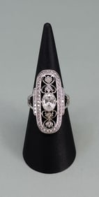 YGI Sterling Silver CZ Ring