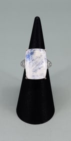 Bella Luce Sterling Silver Moonstone Ring