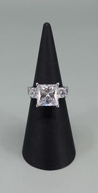 Samara Sterling Silver CZ Ring