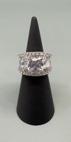 Samara Sterling Silver CZ Ring