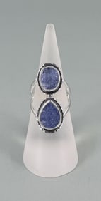 Arya Sterling Silver Natural Tanzanite Ring