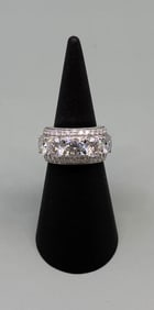 Sterling Silver CZ Ring