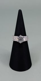 Sterling Silver CZ Ring