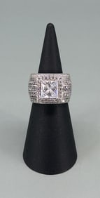 Samara Sterling Silver CZ Ring