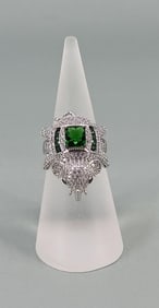 Fuzion Creations Sterling Silver Elephant Ring