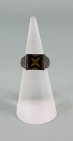 Sterling Silver Smoky Quartz Ring