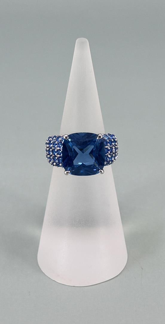 Bella Luce Sterling Silver Lab Grown Spinel Ring (1 of 5)