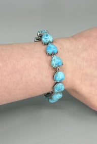 Bella Luce Turquoise Heart Bracelet