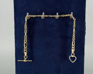 14k Gold B&M Bracelet