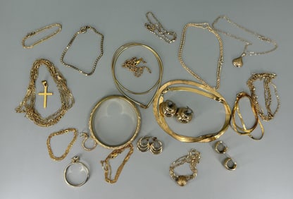 14k Gold Jewelry Lot