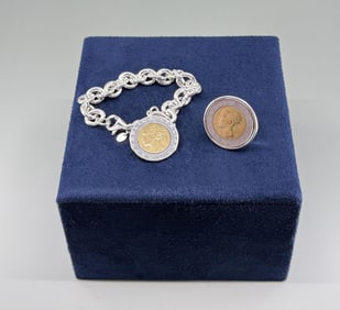 Italian Sterling Silver Coin Jewelry
