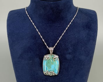 Bella Luce Southwest Style Sterling Necklace