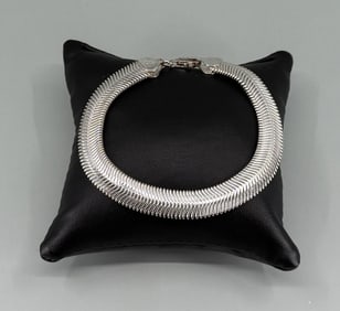 Italian Sterling Silver Snake Chain Bracelet