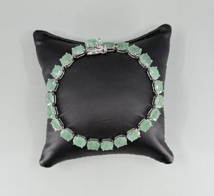 Bella Luce Emerald Tennis Bracelet