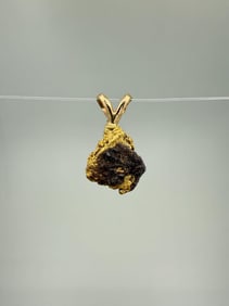 22kt Gold Nugget Pendant