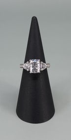 Bella Luce Sterling Silver CZ Ring