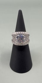 Sterling Silver CZ Ring