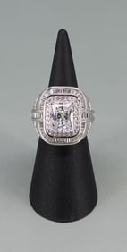 Samara Sterling Silver CZ Cocktail Ring