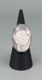Bella Luce Sterling Silver Mother Of Pearl Ring