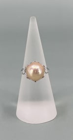 Sterling Silver Freshwater Pearl Ring
