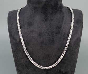 Sterling Silver Chain Necklace